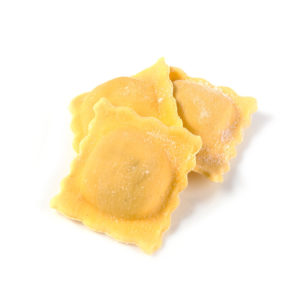 Classic italian meat agnolotti