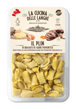 Il Plin di brasato di carne piemontese